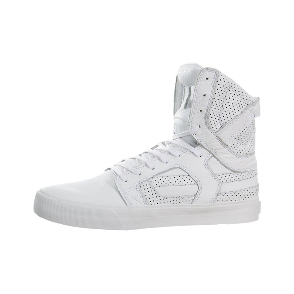 Baskets Montantes Supra SkyTop II HF Blanche White/White Homme | DLR-51349639